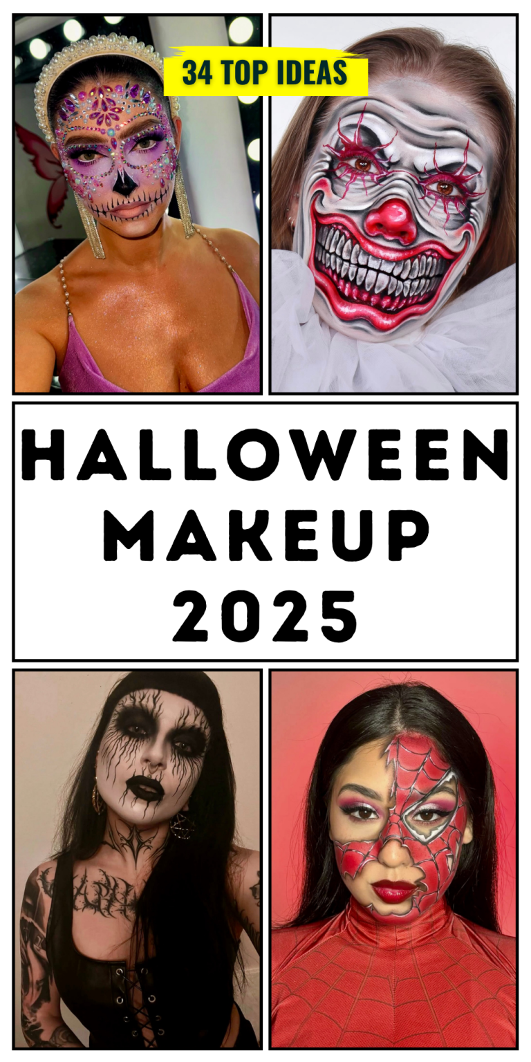 34 Halloween Makeup 2025 Ideas You Have to Try - divagaze.com