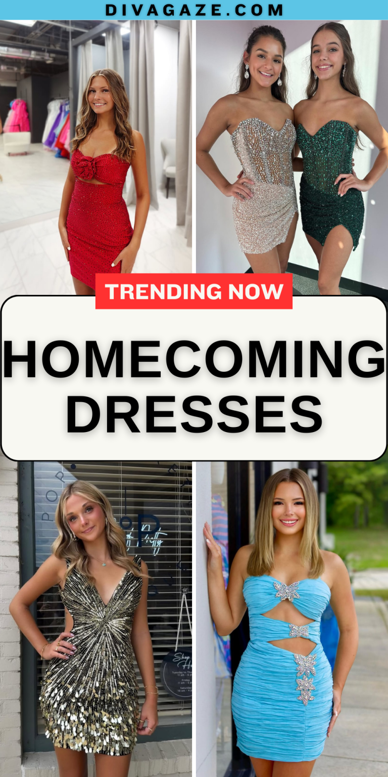 30 Stunning Homecoming Dresses for Every Style - divagaze.com