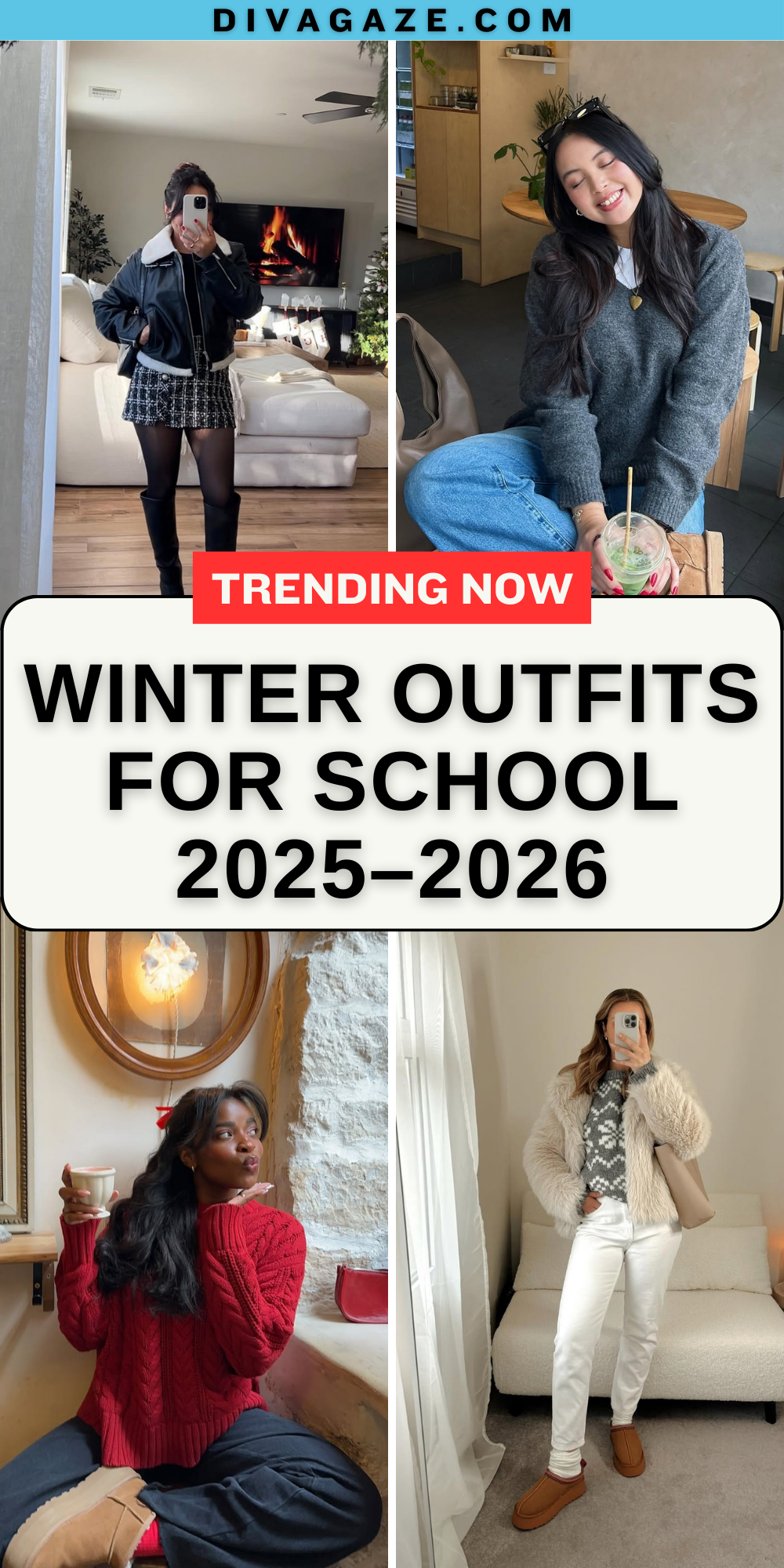 23 Winter Outfits for School 2025–2026 - divagaze.com