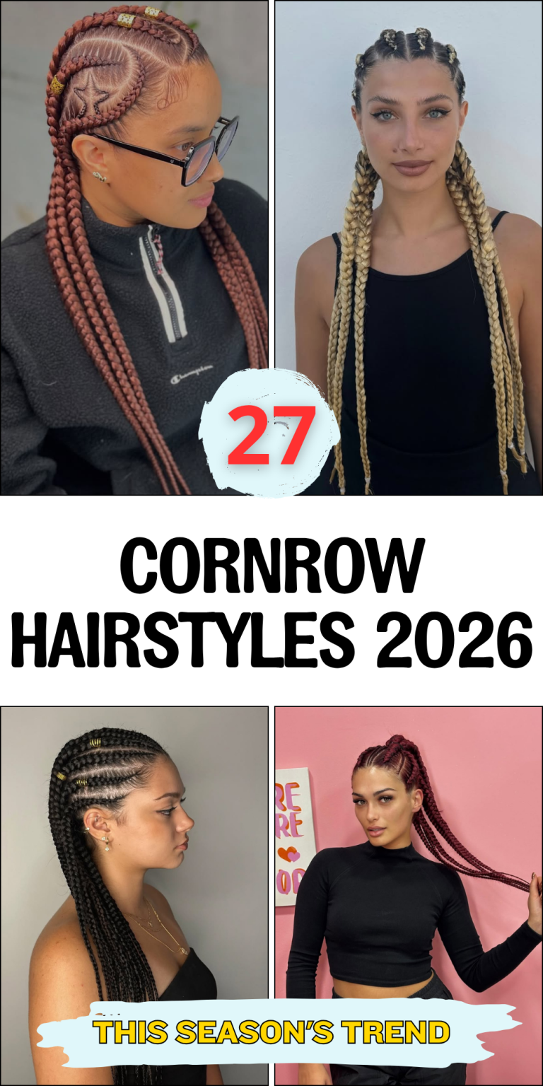 27 Cornrow Hairstyles 2026 That Are Stylish and Unique - divagaze.com