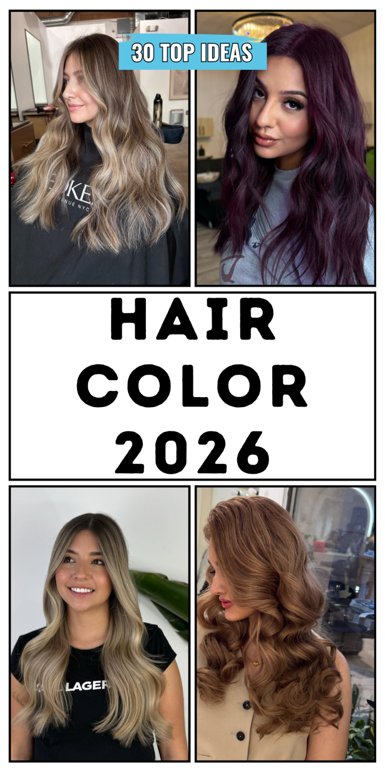 30 Hair Color Ideas 2026 for Confident and Stylish Women - divagaze.com