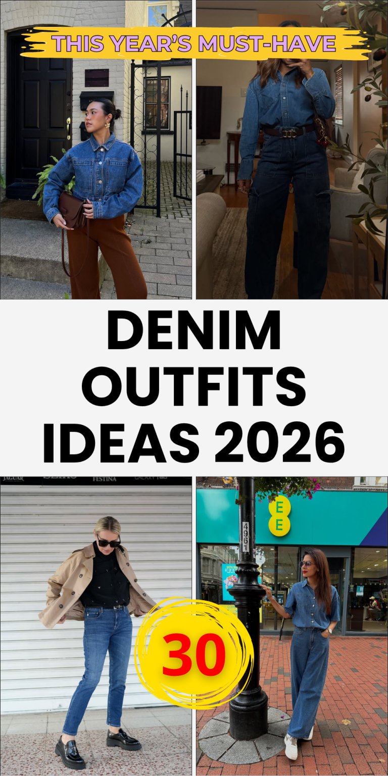 Denim Outfits Ideas 2026 – 30 Stylish Looks for Women - divagaze.com