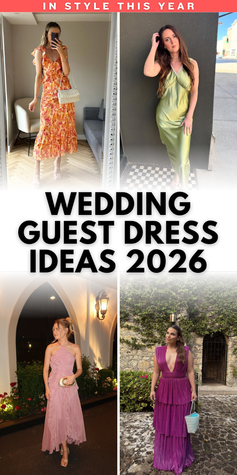 25 Wedding Guest Dress Ideas 2026 Stylish Looks For Every Season And