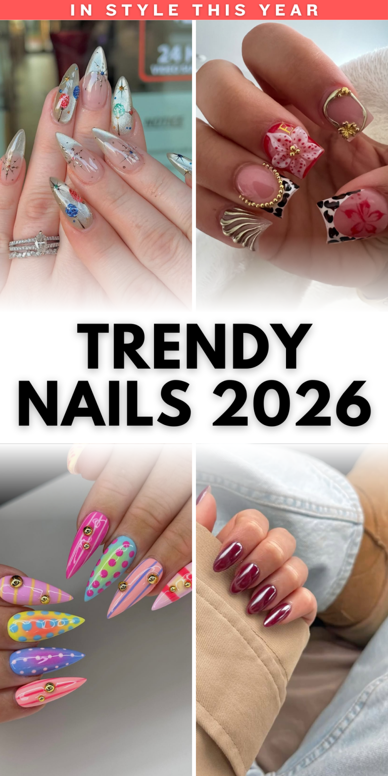 25 Trendy Nails Ideas for 2026 You’ll Want to Try - divagaze.com