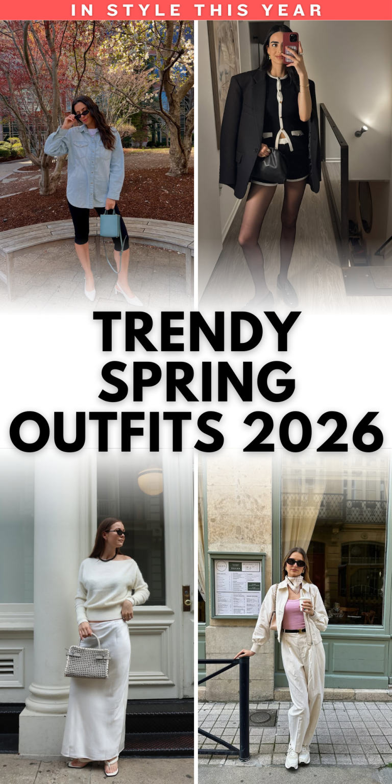 26 Trendy Spring Outfits 2026 for Women – Chic Casual Looks, Modern ...