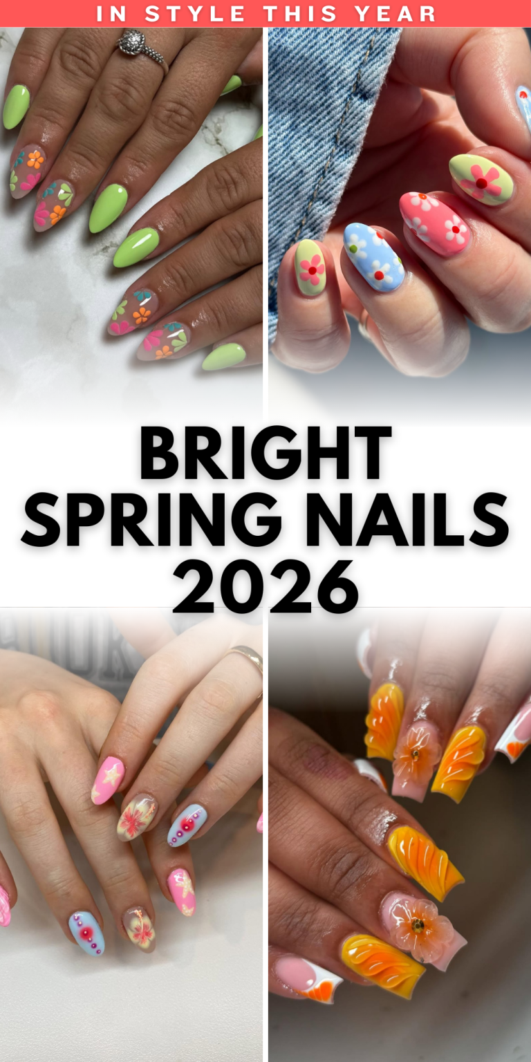 29 Bright Spring Nails 2026: Colorful, Fresh, and Trendy Nail Ideas ...