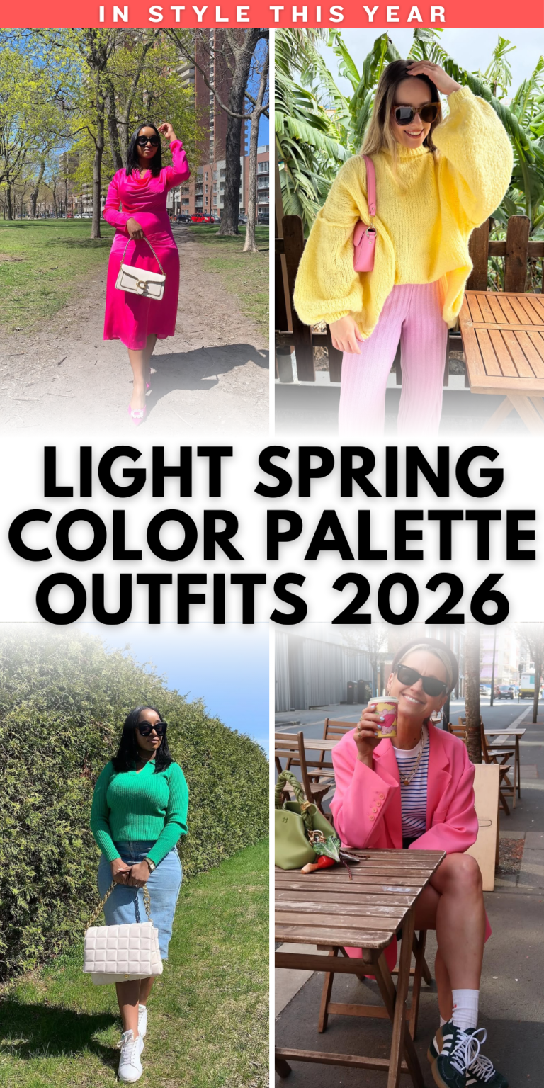 26 Light Spring Color Palette Outfits 2026 That Look Fresh, Polished ...