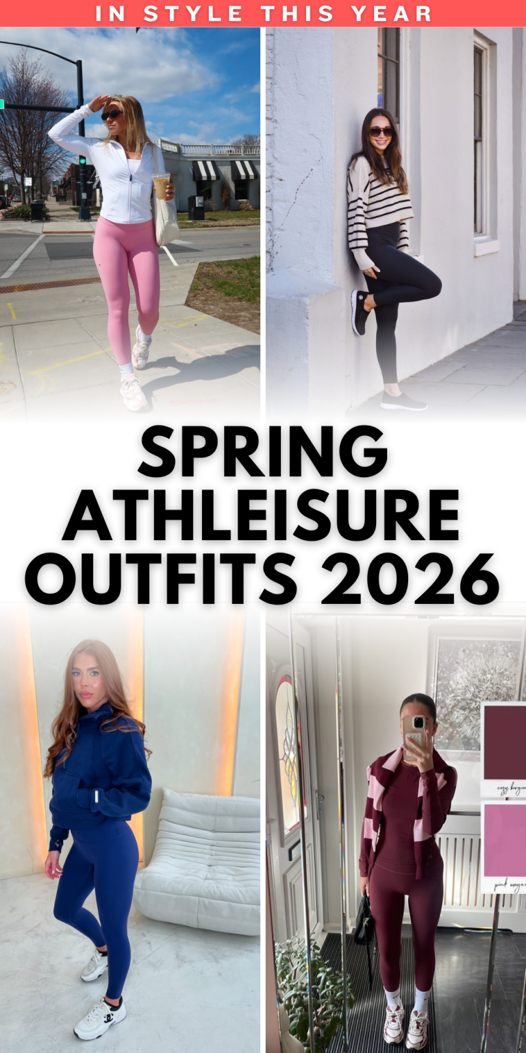 23 Spring Athleisure Outfits 2026: Effortless Looks for Everyday ...