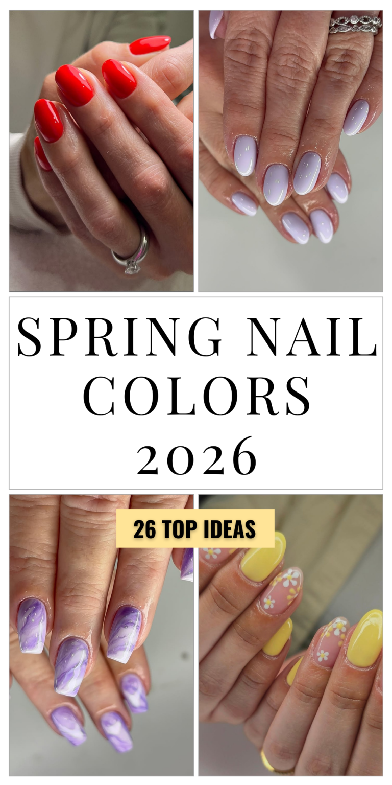 26 Spring Nail Colors 2026 You’ll Want to Try This Season - divagaze.com