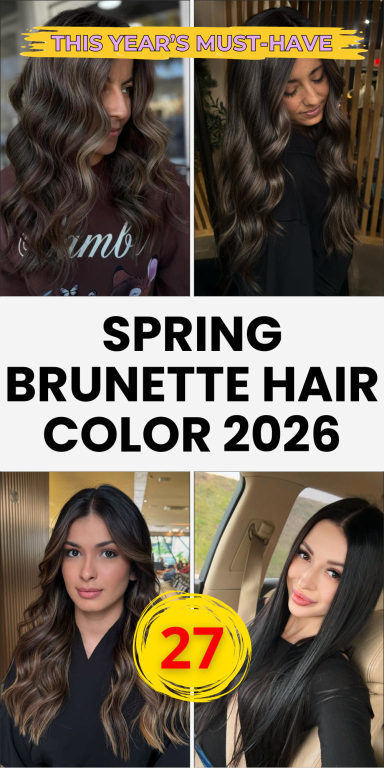 27 Spring Brunette Hair Color 2026 Ideas - divagaze.com