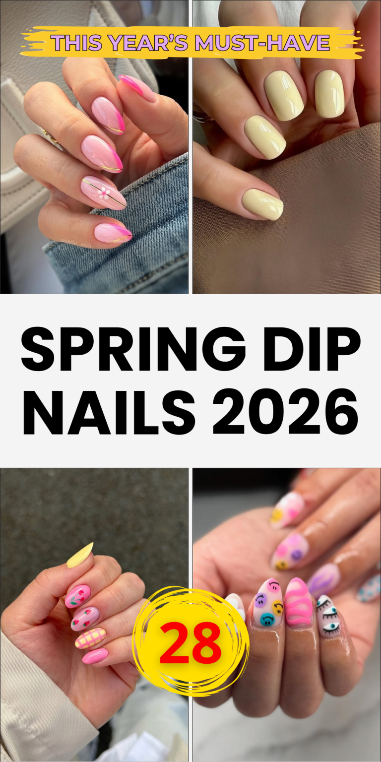 Spring Dip 28 Spring Dip Nails 2026 Ideas & Trends - divagaze.com
