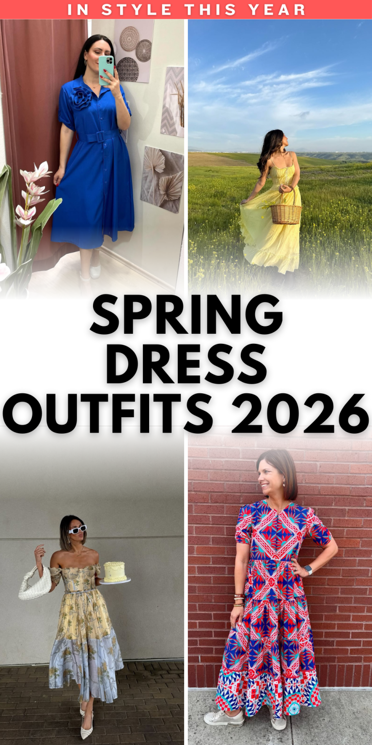 25 Spring Dress Outfits 2026: Chic, Wearable Looks for Real Life ...
