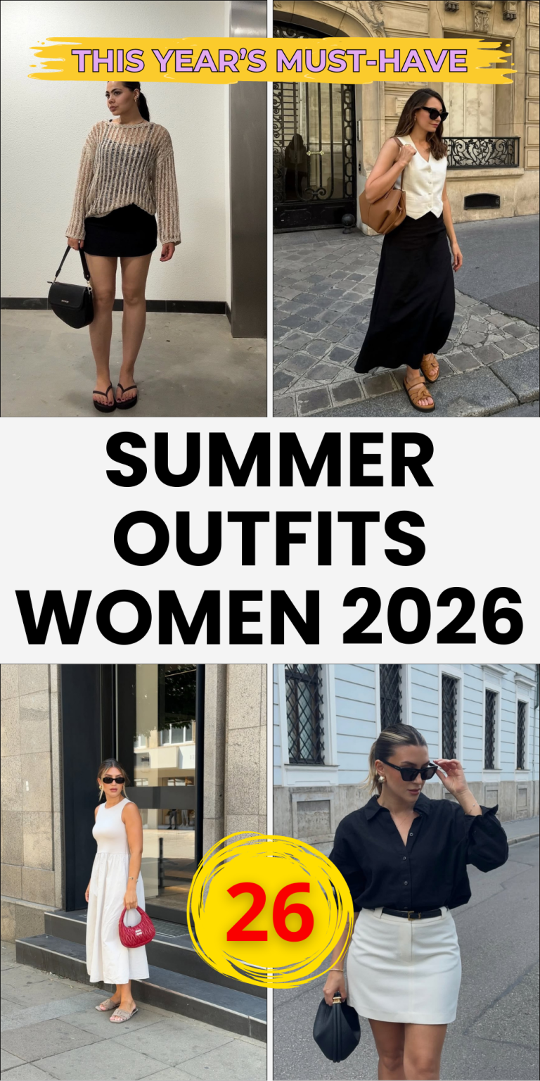 26 Summer Outfits Women 2026 That Feel Effortlessly Chic, Fresh, and ...