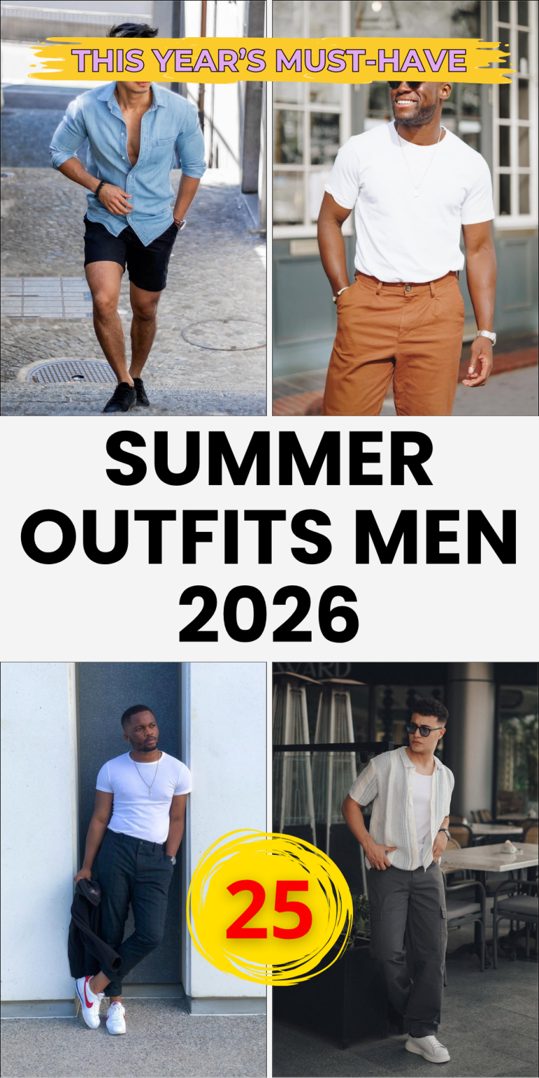 25 Summer Outfits Men 2026 That Redefine Effortless Style From