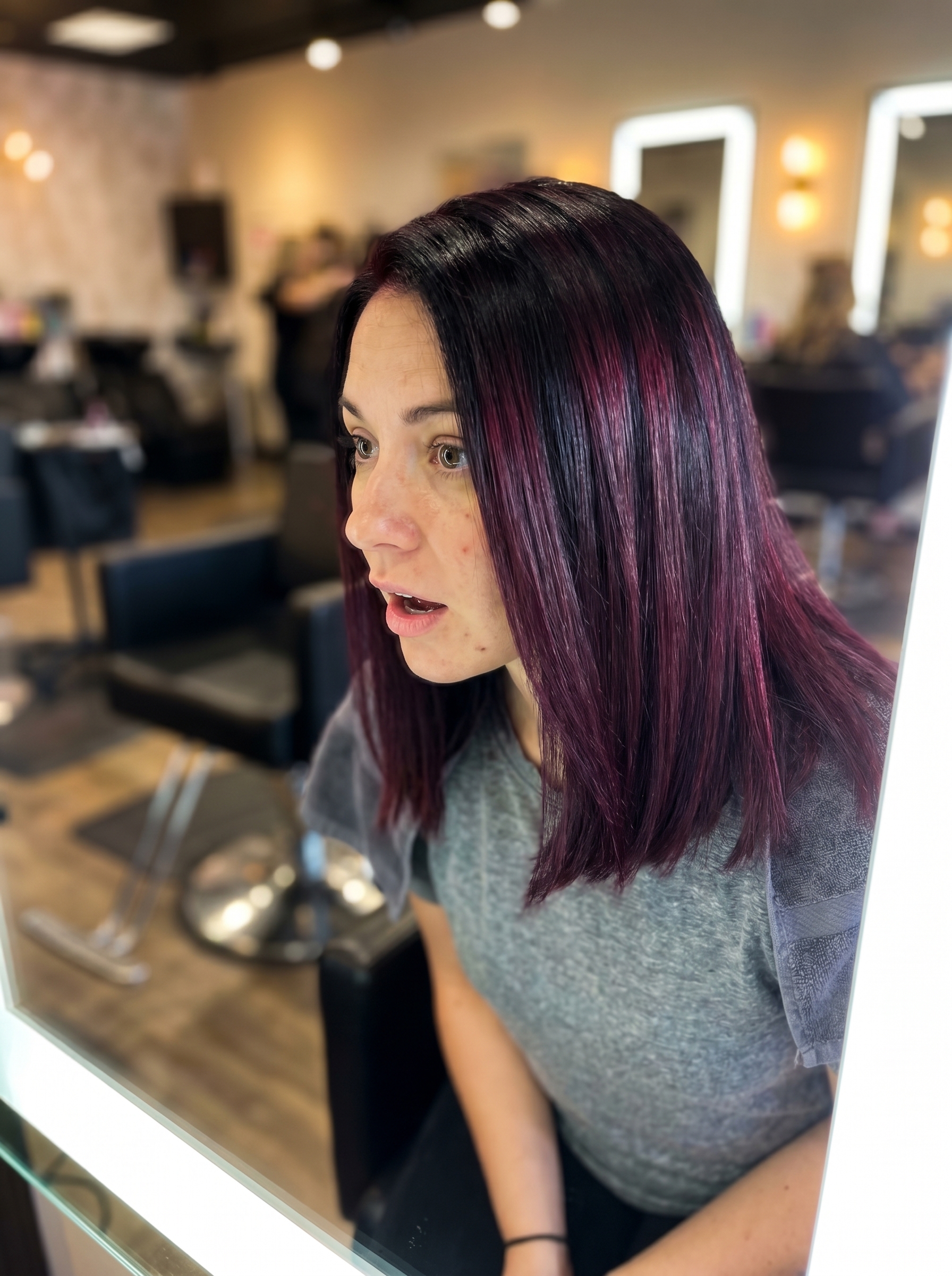 Black Cherry Glaze — dark summer hair ideas 2026 inspiration