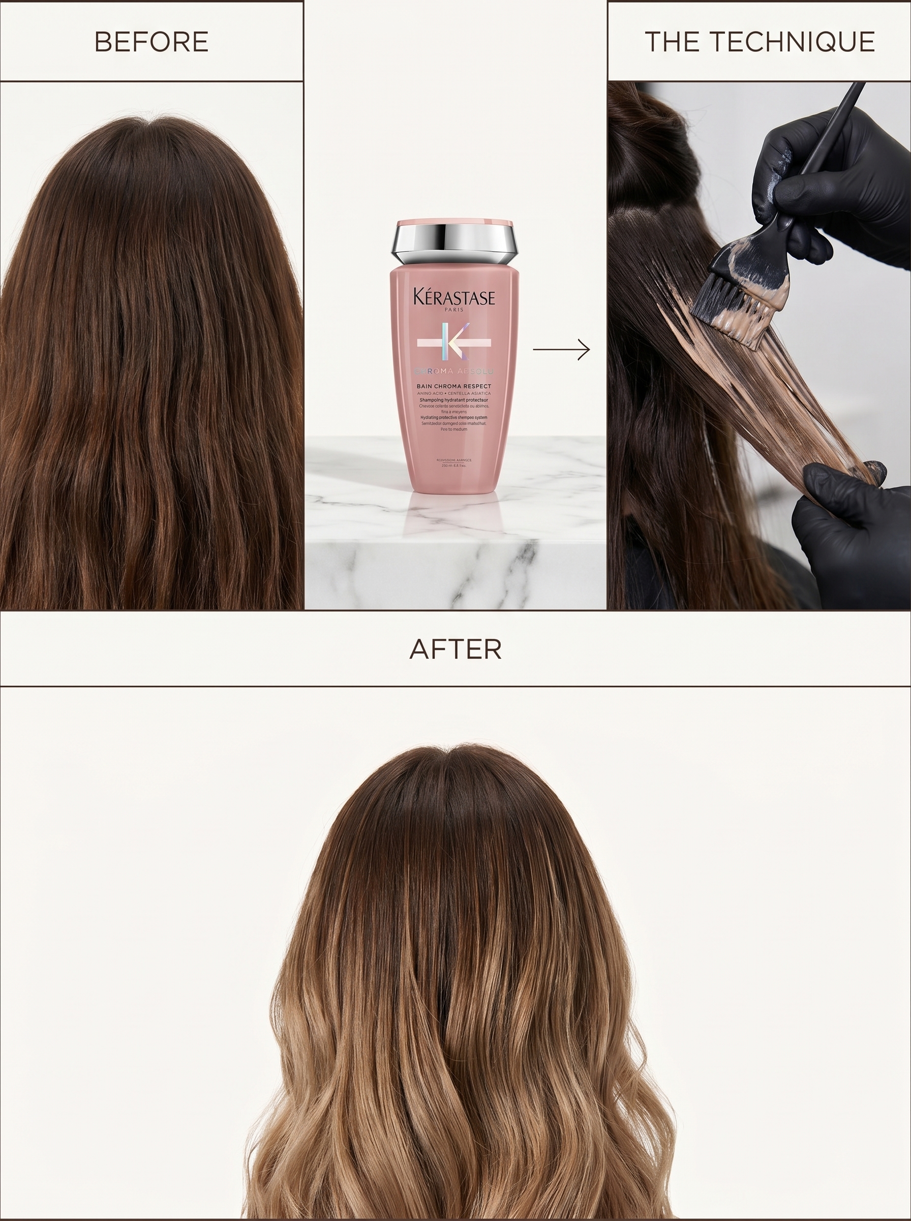 Hair styled with a rich mocha melt effect, featuring subtle transitions from mocha to iced coffee and caramel, reflecting effortless dark summer hair ideas 2026 for everyday or work.