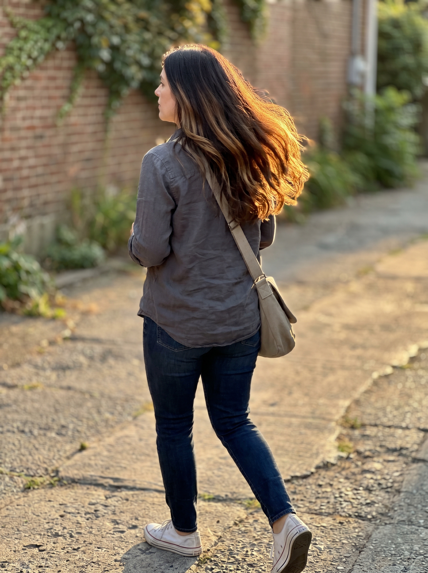 Sun-Kissed Raven Halo — dark summer hair ideas 2026 inspiration