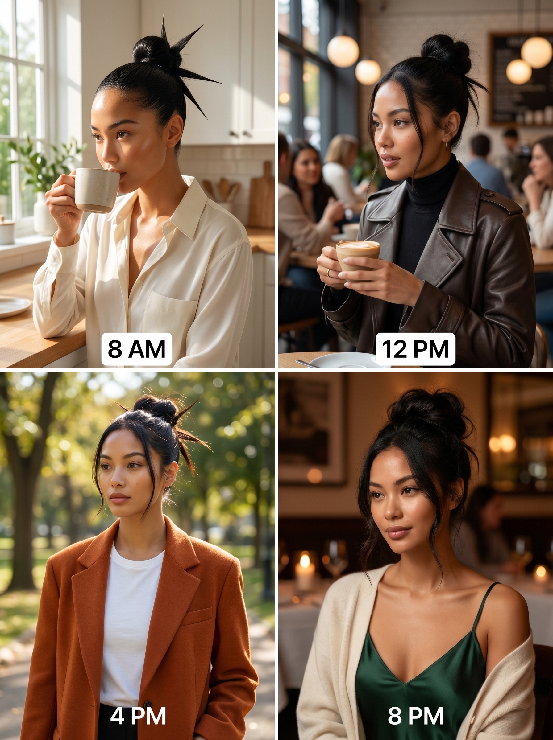 Modish Sleek Spiky Bun, a versatile easy summer hairstyle 2026 for any hair color and occasion. Achieved using a boar bristle brush, strong elastic, and finishing spray for modern, sleek results.