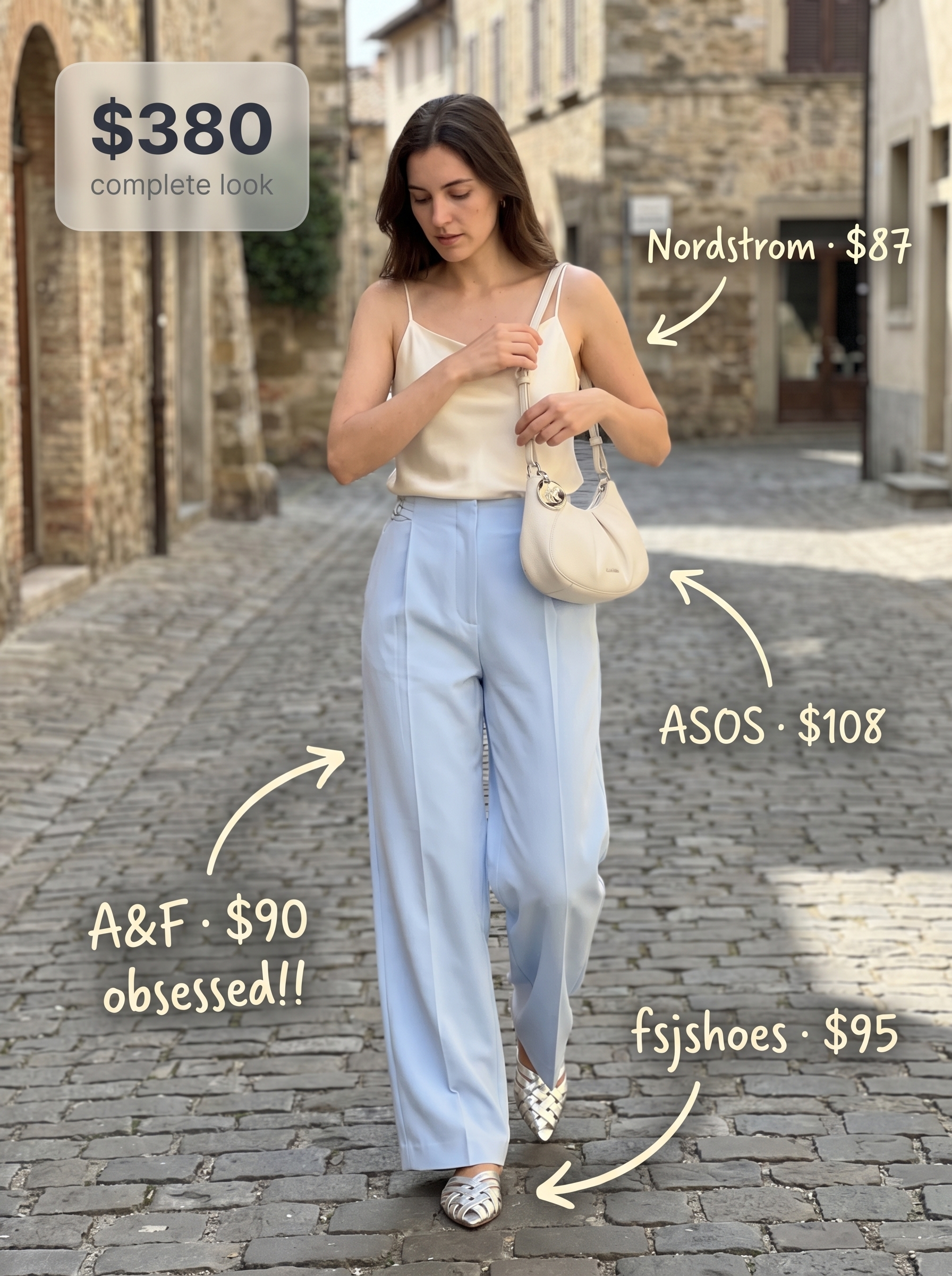 light summer color palette 2026 outfit idea - fashion styling inspiration