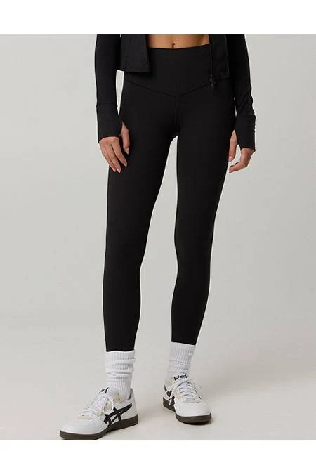 leggings Aerie Real Me Xtra High Waisted Ribbed Leggings Aerie $20