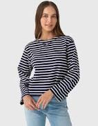 top Alex Mill Women's Marseille Boatneck TEE Saint Bernard $63.9