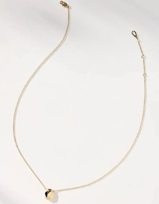 accessory Ana Luisa Mini Pebble Pendant Necklace Anthropologie $75