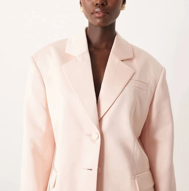 blazer ASOS Design Tailored Oversized Satin Blazer ASOS $95.2