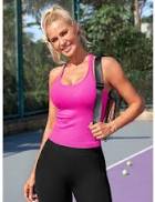 crop top ATTRACO Women's Ribbed Workout Crop Tops with Built in Bra Yoga Racerback Tank Top Tight Fit Target $29.85