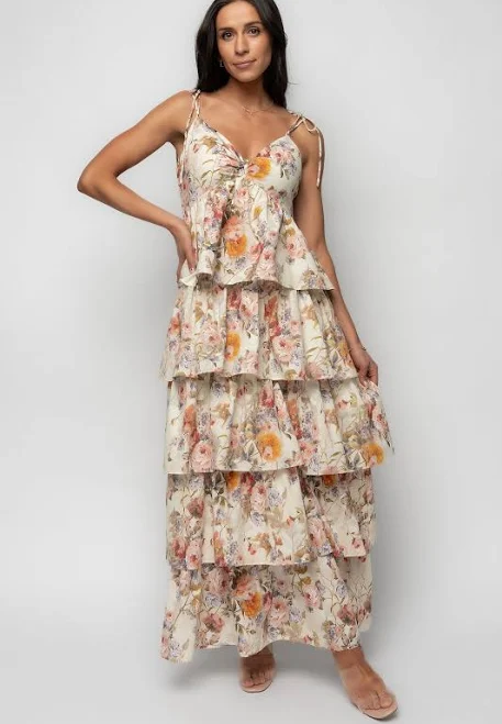 dress Baltic Born Angelica Tiered Maxi Dress Baltic Born $107