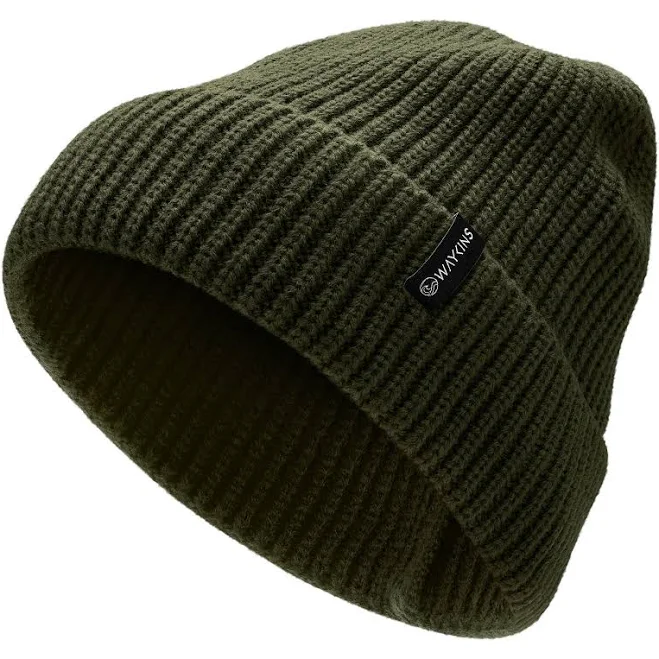 accessory Baltic Men's Rib Knitted Acrylic Beanie Trendhim.com $24.9