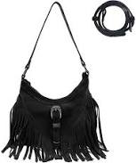 bag Boho Faux Suede Crossbody Bag Walmart - YiXin $36.57