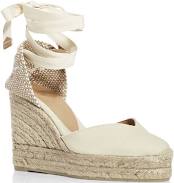 shoes Castaner Women's Chiara Ankle Tie Wedge Espadrille Sandals Bloomingdale's $128