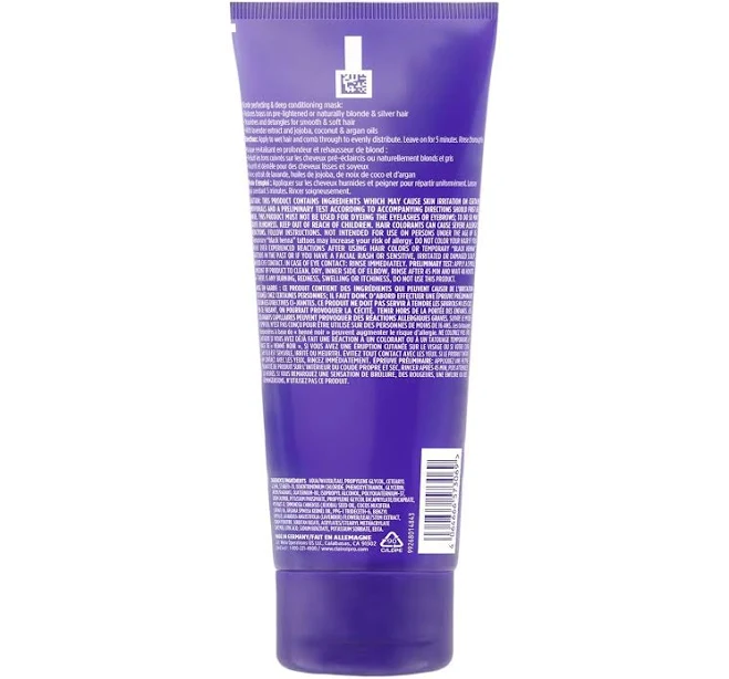 toner Clairol Shimmer Lights Violet Toning Mask Sally Beauty $11.99