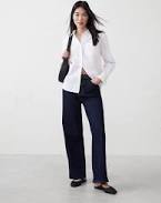 top Classic Poplin Shirt Banana Republic Factory $42