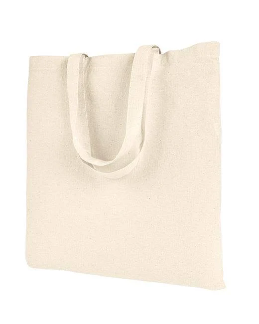 bag Contrasting Handles Cotton Canvas Tote Bags BagzDepot $4.01