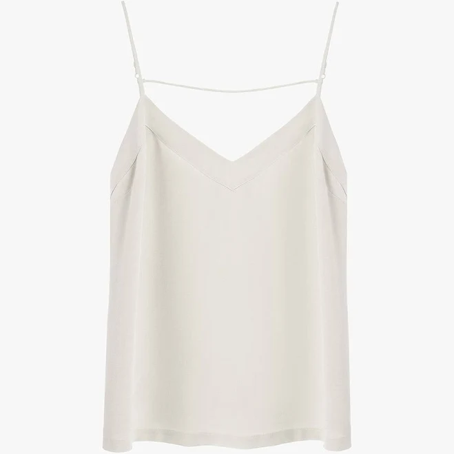 top_under Cuyana Women's Silk Cami Top Cuyana $148