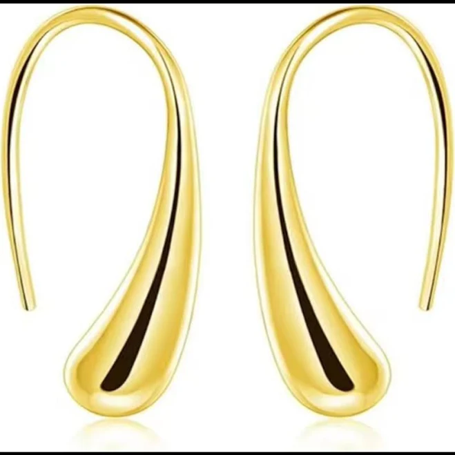 accessory DLORIA Isabella Eternal Drops Dainty Teardrop Dome Earrings Nordstrom $45