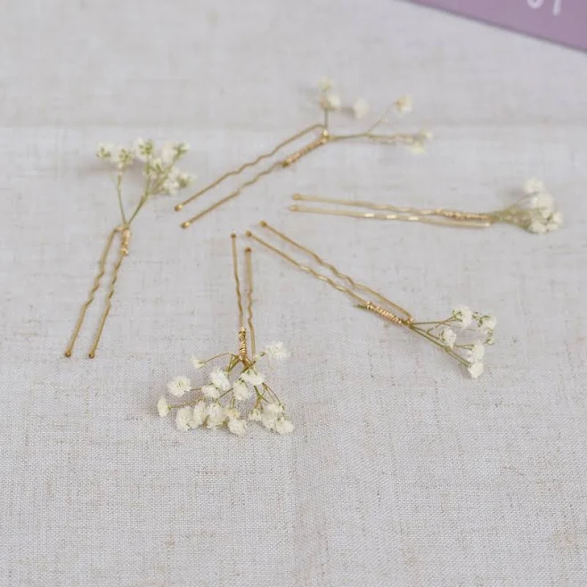 hair_jewelry Dried Flower Hair Pin Etsy - ArtsquareTias $15.03