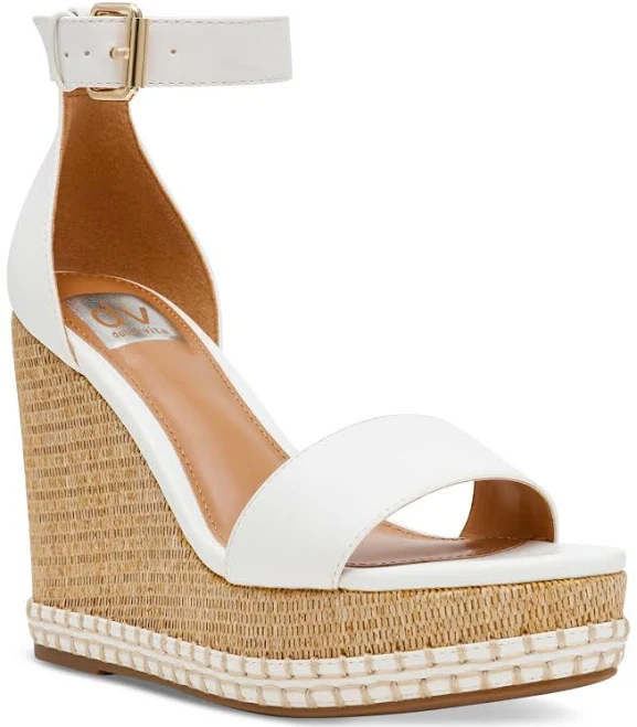 shoes DV Dolce Vita Women's Tammara Ankle-Strap Platform Whipstitch Wedge Sandals Macy's $55.3