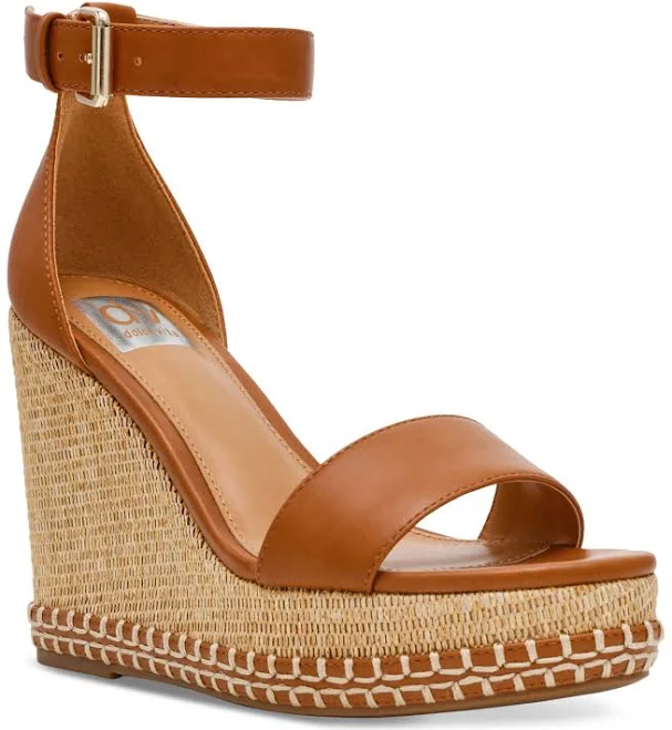 shoes DV Dolce Vita Women's Tammara Ankle-Strap Platform Whipstitch Wedge Sandals Macy's $55.3