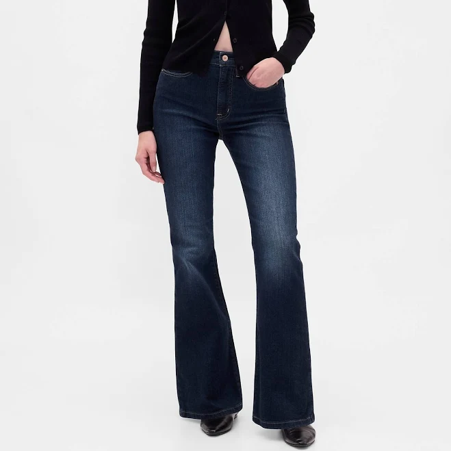 jeans Gap Women's High Rise '70s Flare Jeans Gap $89.95