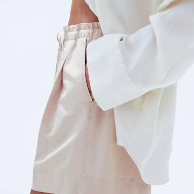 shorts H&M Linen-Blend Drawstring Shorts H&M $24.99