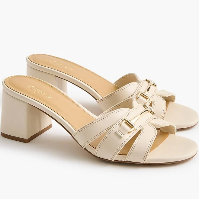 shoes J.Crew Women's Bit Heeled Mules J.Crew Factory $64.5