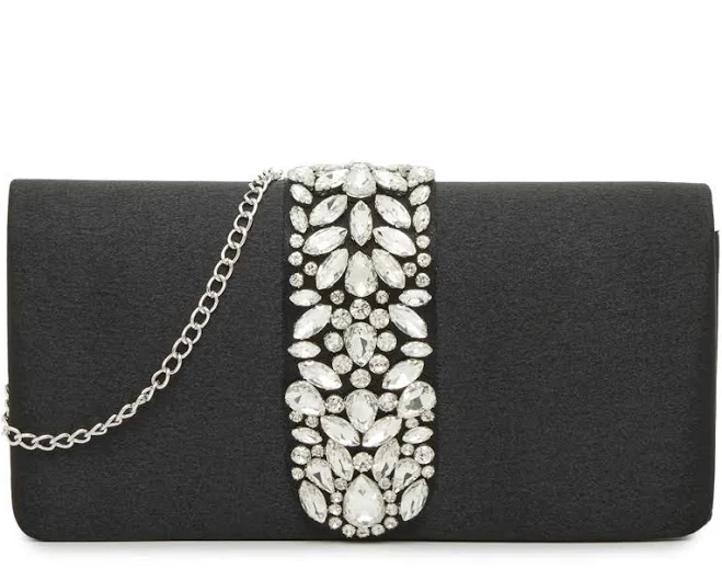 bag Kelly & Katie Crystal Satin Clutch DSW $39.99