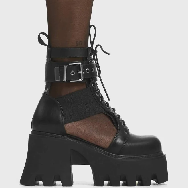 shoes LAMODA Busy Chunky Platform Ankle Boots Lamoda $75.97