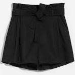 shorts Linen-Blend Paperbag Shorts stories.com $50