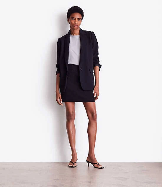 outerwear Loft Women's Versa Crepe Drape Blazer LOFT $67.2