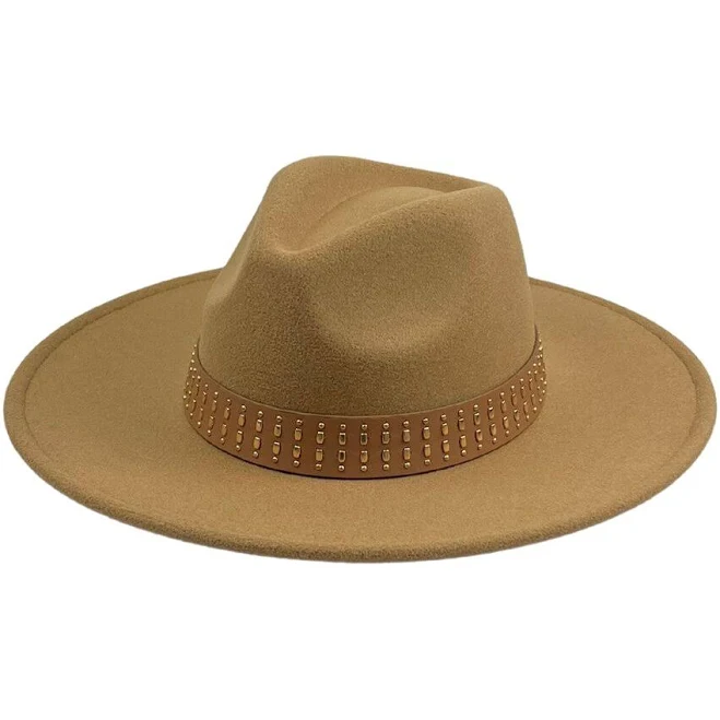 accessory Marcus Adler Women's Wide-Brim Structured Wool-Blend Hat RueLaLa $29.99