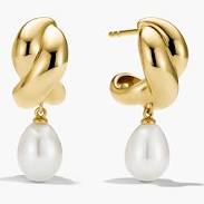 accessory Mejuri Brioche Pearl Drop Earring Pearl Mejuri US $228