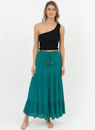 skirt Miami Tiered Boho Maxi Skirt Koy Resort $57.01